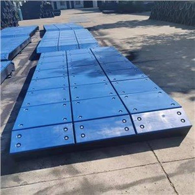 Panou frontal UHMW PE aprobat de Pianc